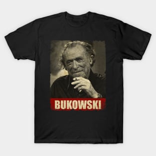 Charles Bukowski - RETRO STYLE T-Shirt